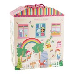 FLOSS & ROCK Ahşap Figürlü Oyun Kutuları/Rainbow