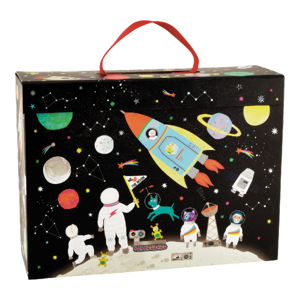 FLOSS & ROCK Wooden Figured Game Boxes/Space