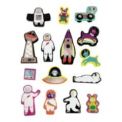 FLOSS & ROCK Wooden Figured Game Boxes/Space
