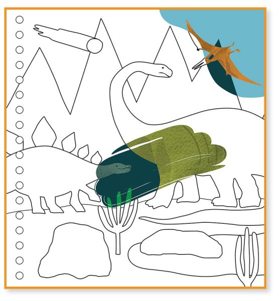 Floss & Rock Water Magic Multi Game Set / Dino