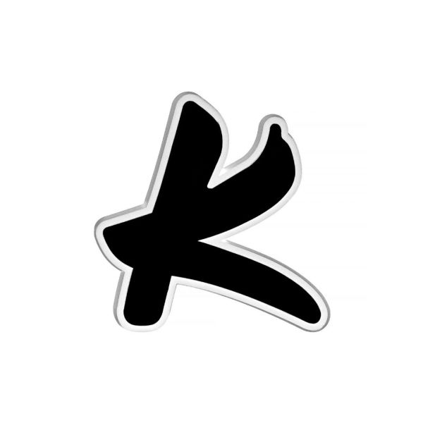 LIGHT PLUS NINE Badge Letter / K