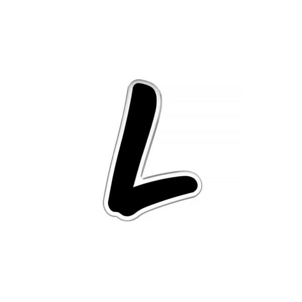 LIGHT PLUS NINE Rozet Harf / L