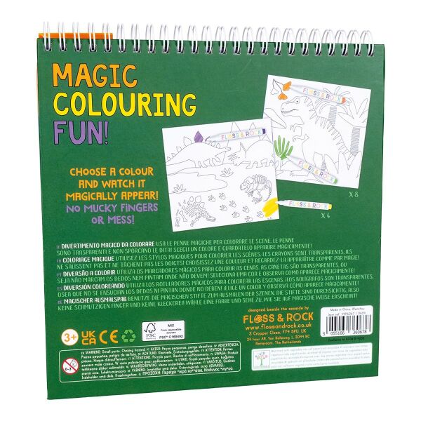 Floss & Rock Magic Coloring Books / Dino