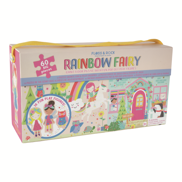 FLOSS & ROCK 60 Parça''Rainbow Fairy'' Pop Out Yer Yap-bozu