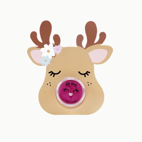 Oh Flossy Çocuk Renkli Doğal Ruj / Pink Ears