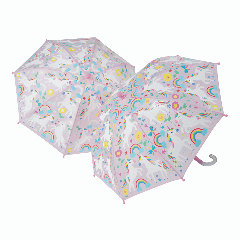 Floss & Rock Color Changing Umbrella / Rainbow Unicorn