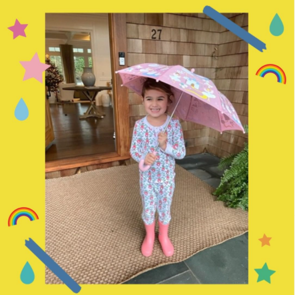 Floss & Rock Color Changing Umbrella / Rainbow Unicorn