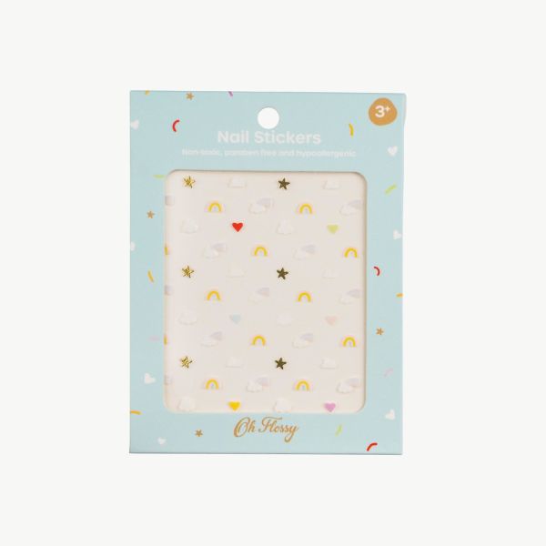 Oh Flossy Çocuk Tırnak Sticker Seti / Sky