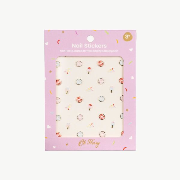 Oh Flossy Çocuk Tırnak Sticker Seti / Sweets