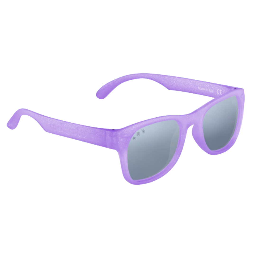 Roshambo Eyewear Punky Glittered / Chrome Lens Adult Sunglasses / W