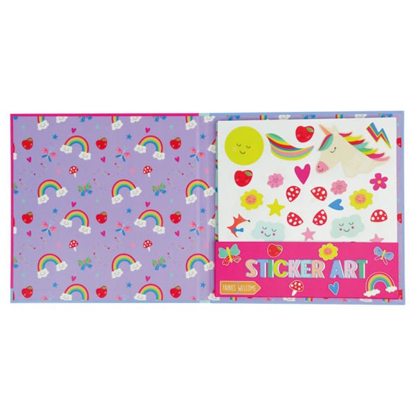 Floss & Rock Kokulu Sticker Aktivite Kitabı / Rainbow Fairy