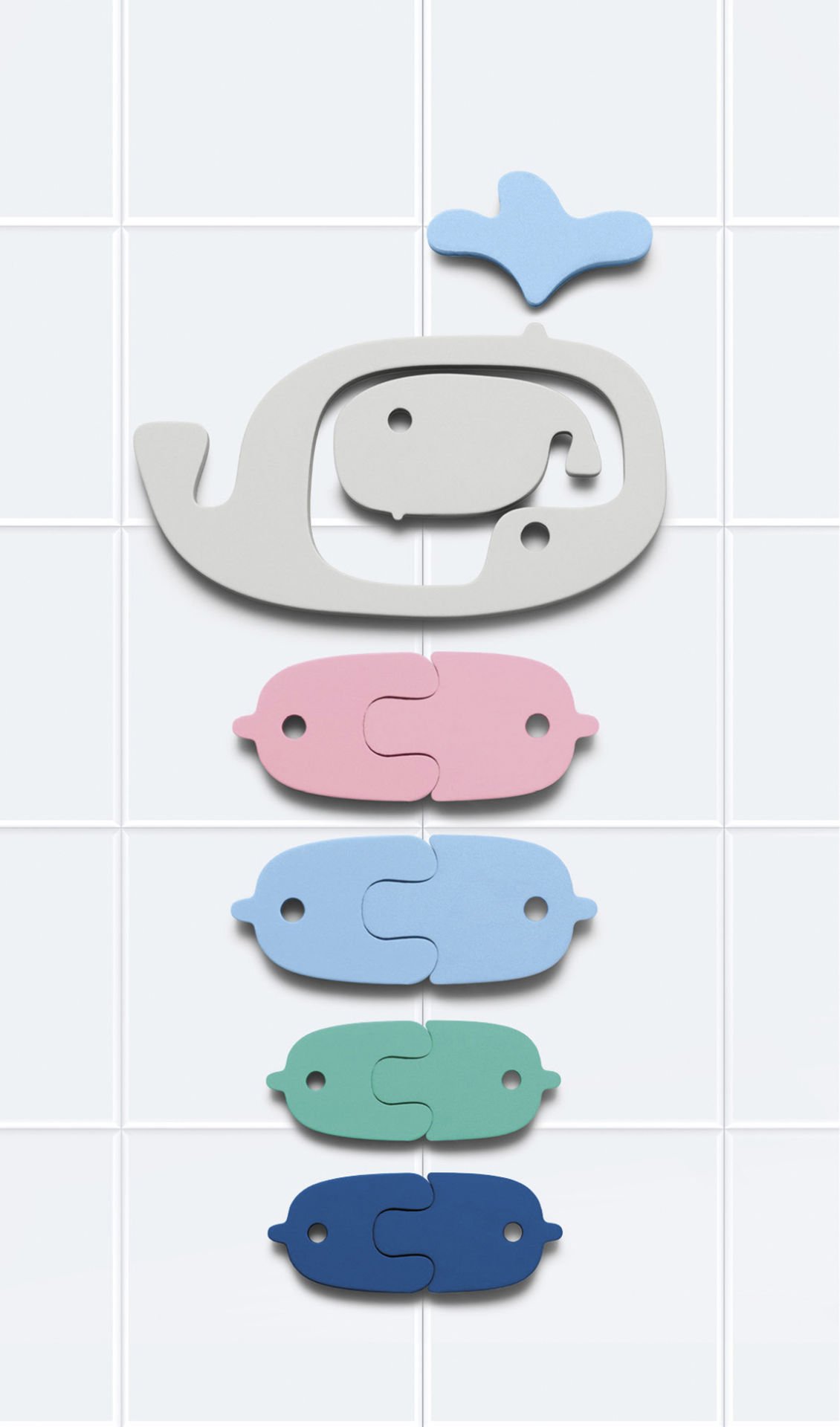 Quut Bathroom Puzzle / Whale