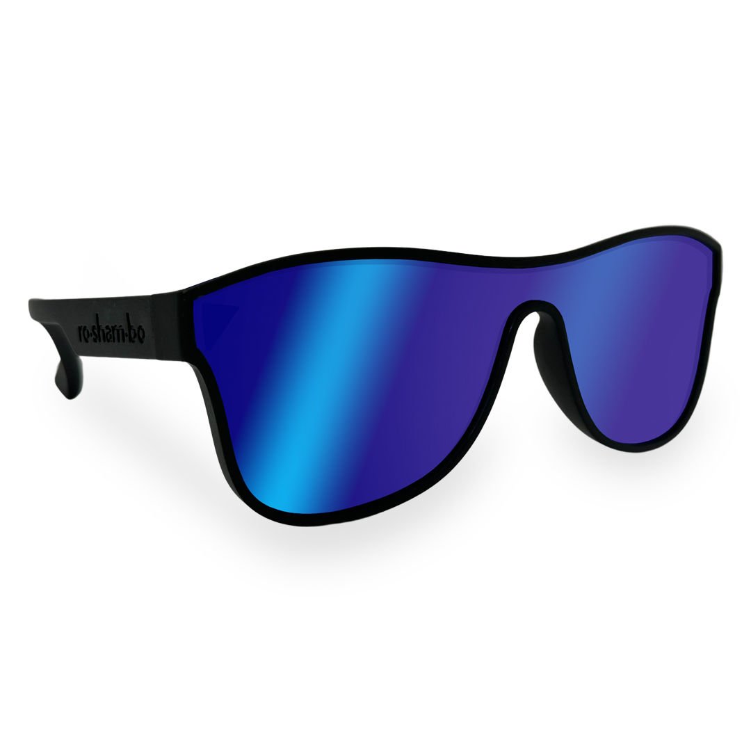 Roshambo Eyewear Vadder Sunglasses / Blue Lens / M