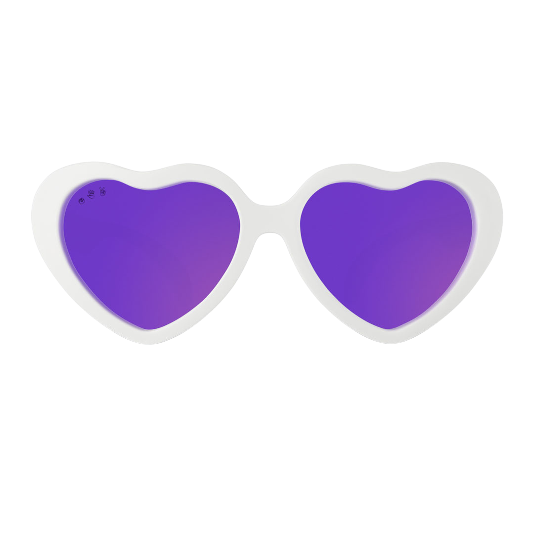 Roshambo Eyewear Ice Güneş Gözlüğü / Mor Lens  / H