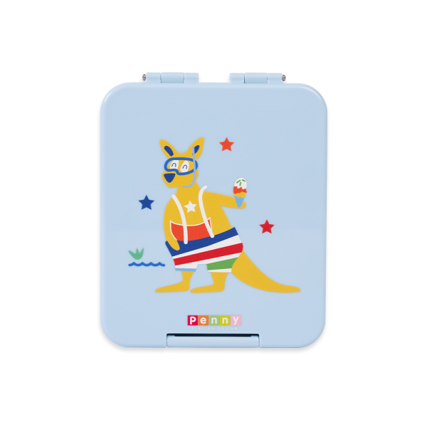 PENNY SCALLAN Bento Box 4 Compartment Lunch Box / Kanga Crew
