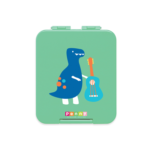 PENNY SCALLAN Bento Box 4 Compartment Lunch Box / Dino Rock