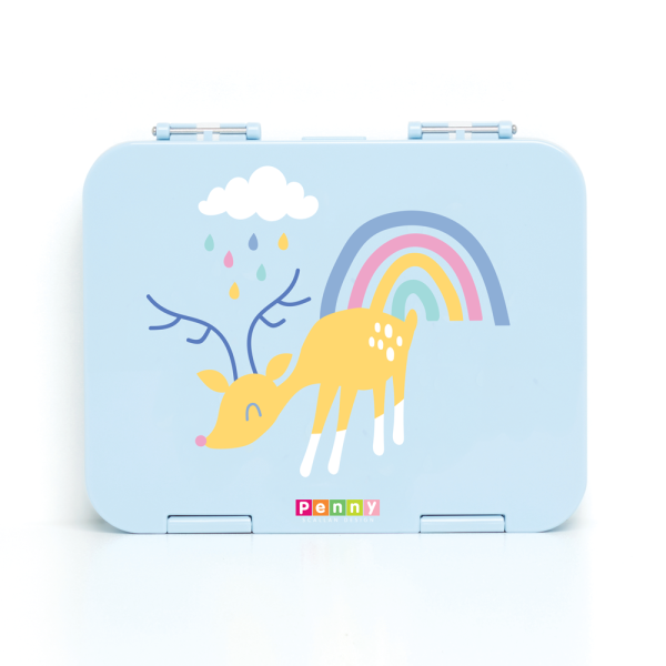 PENNY SCALLAN Bento Box 6 Compartment Lunch Box / Rainbow Days