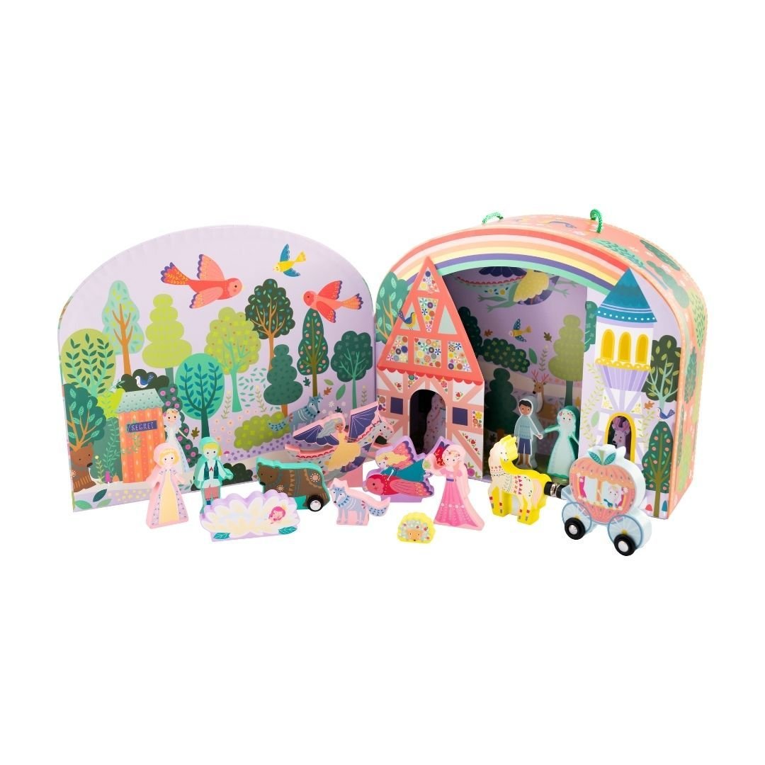 FLOSS & ROCK Wooden Figured Game Boxes / Fairy Tale