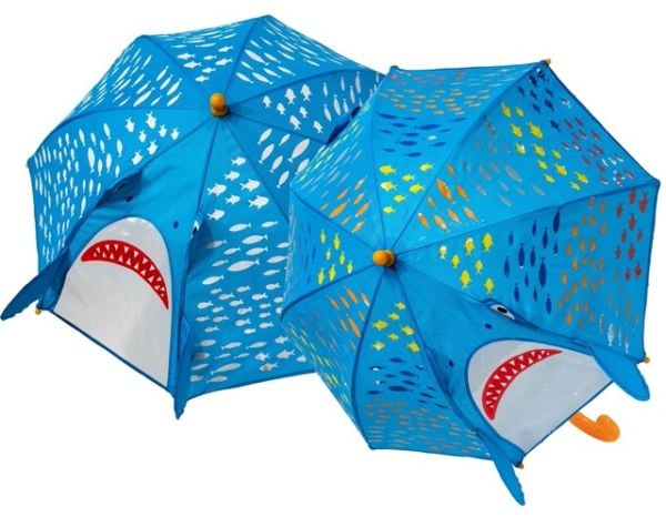 Floss & Rock 3D Color Changing Umbrella / Shark