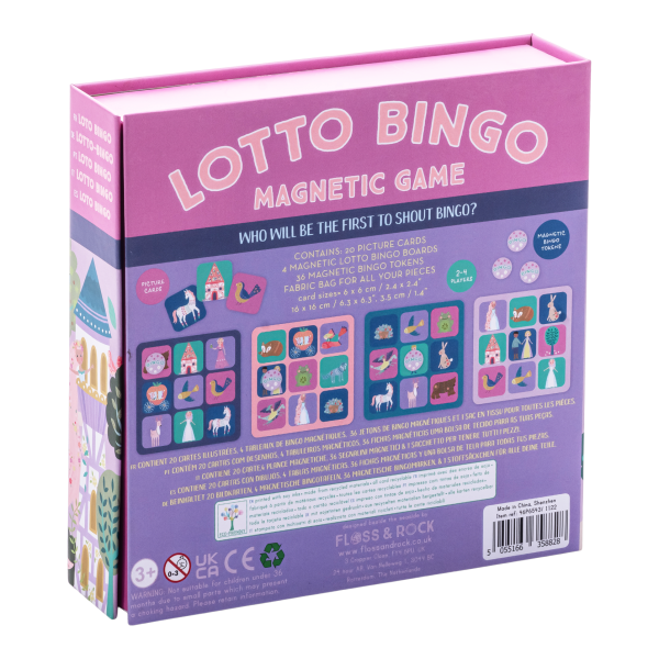 Mıknatıslı Bingo Şans Oyunu / Fairy Tale  *YENİ*