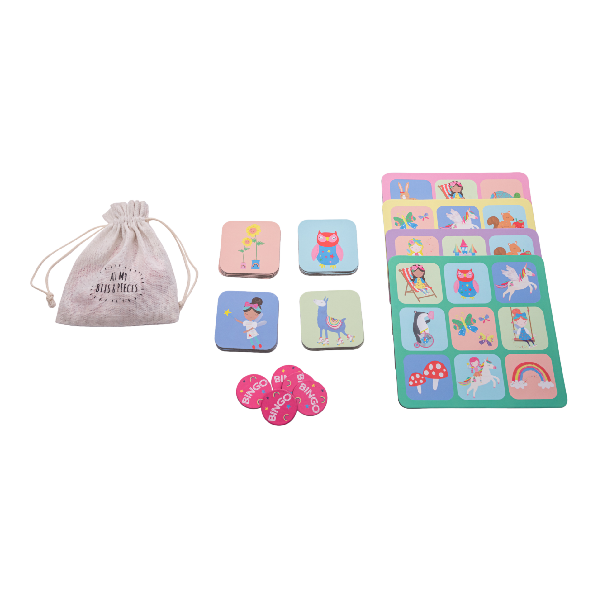 Mıknatıslı Bingo Şans Oyunu / Rainbow Fairy *YENİ*