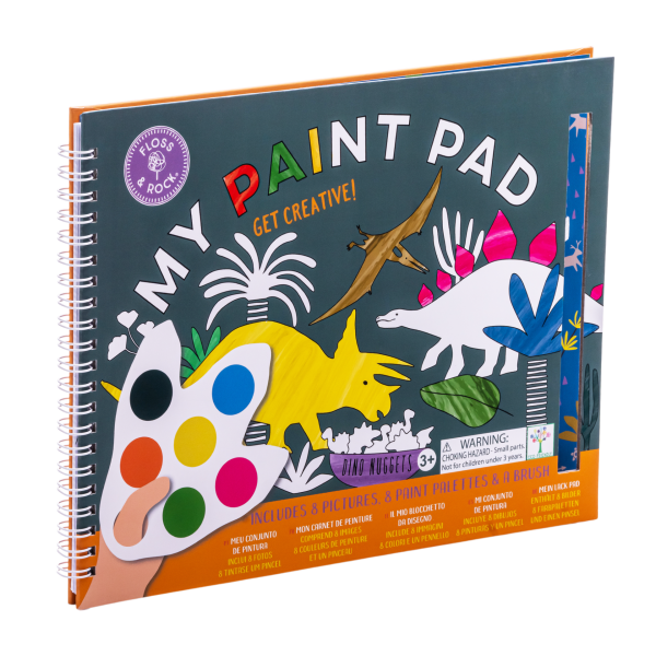 Watercolour Coloring Book / Dino *NEW*