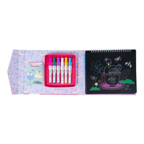 FLOSS & ROCK Chalk Board Sketchbook / Enchanted *NEW*