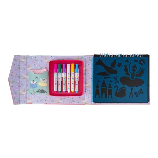 FLOSS & ROCK Chalk Board Sketchbook / Enchanted *NEW*