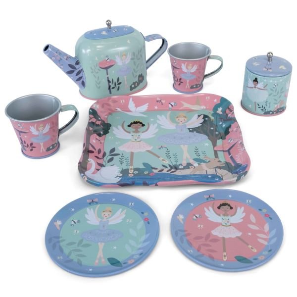 FLOSS & ROCK 9 Piece Tea Set/Enchanted