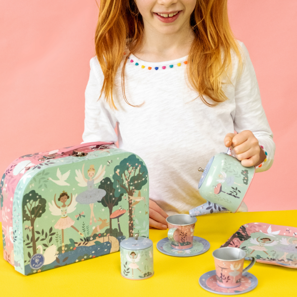 FLOSS & ROCK 9 Piece Tea Set/Enchanted