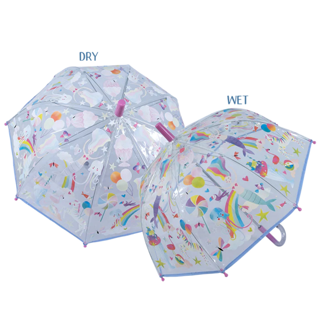 Floss & Rock Color Changing Umbrella / FANTASY CLEAR