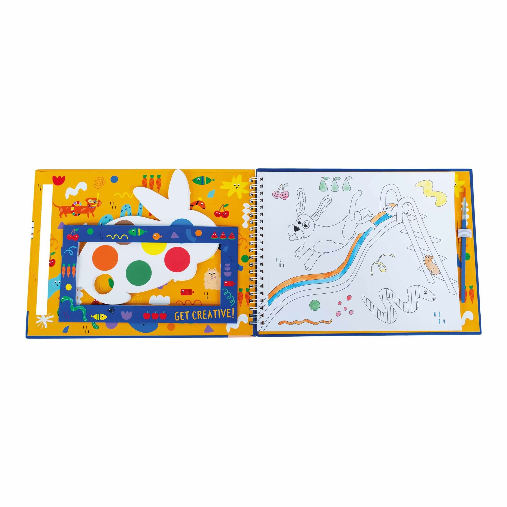 Watercolour Coloring Book / Pets *NEW*