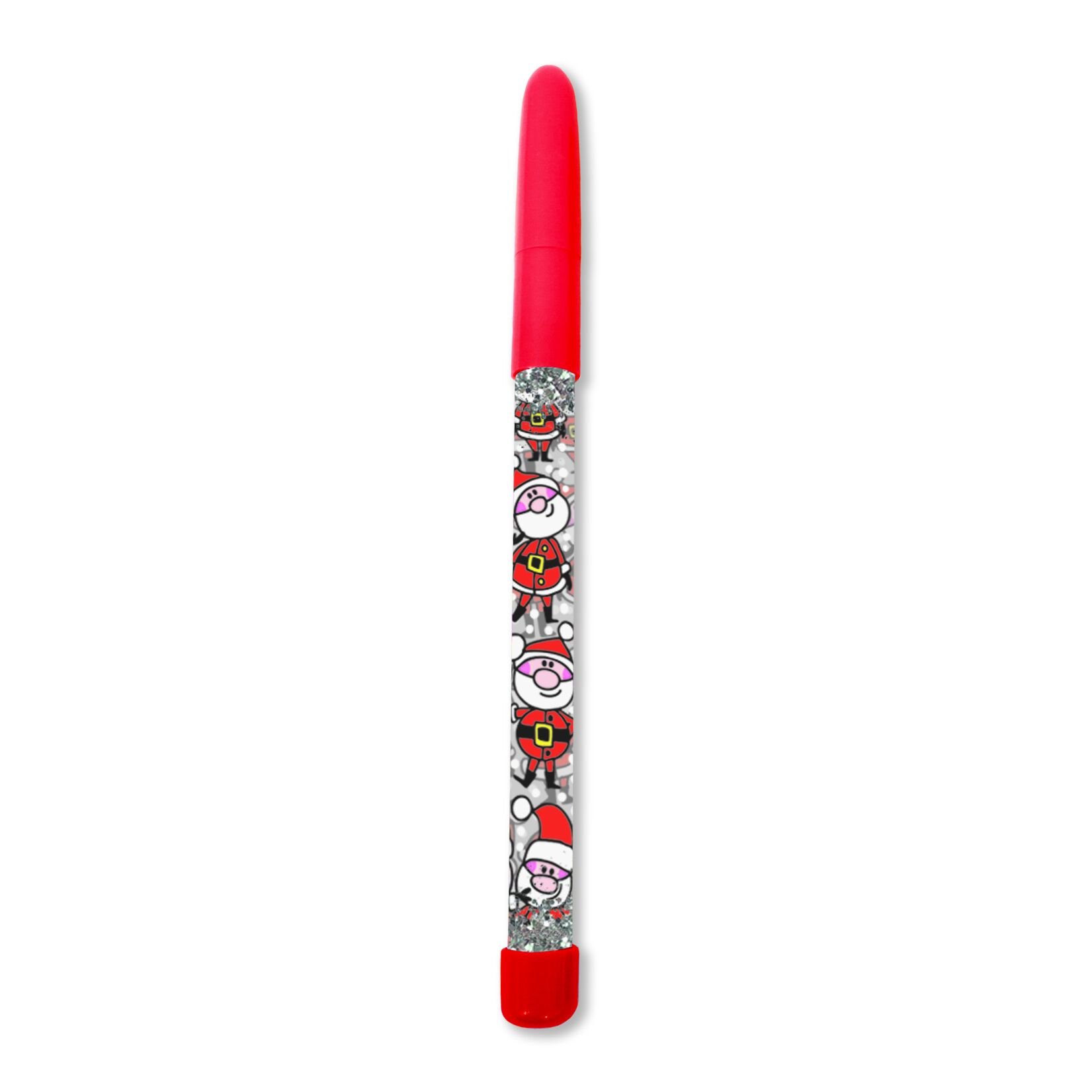 RACHEL ELLEN Glitter Ballpoint Pen / Santa