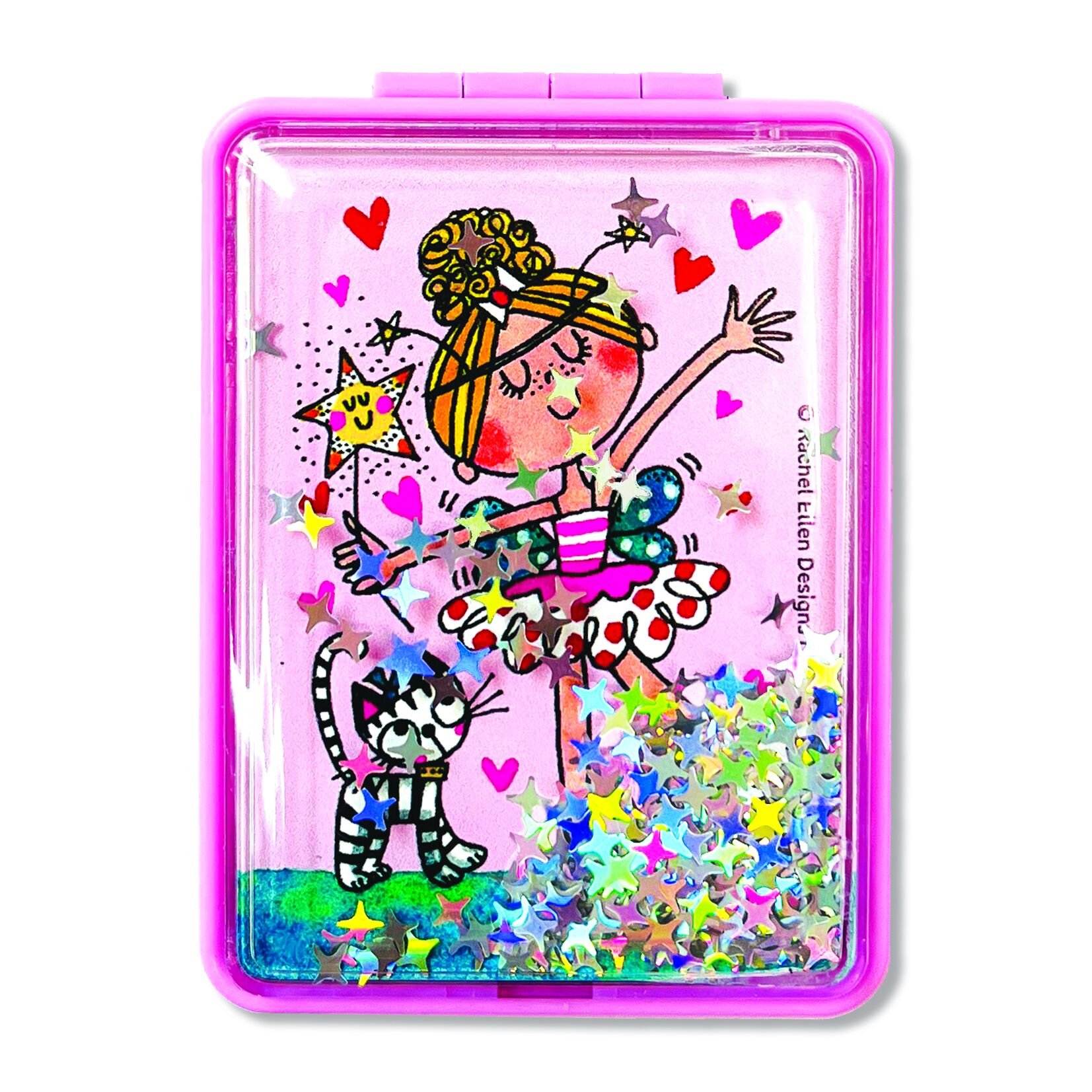 RACHEL ELLEN Folding Pocket Mirror / Fairy