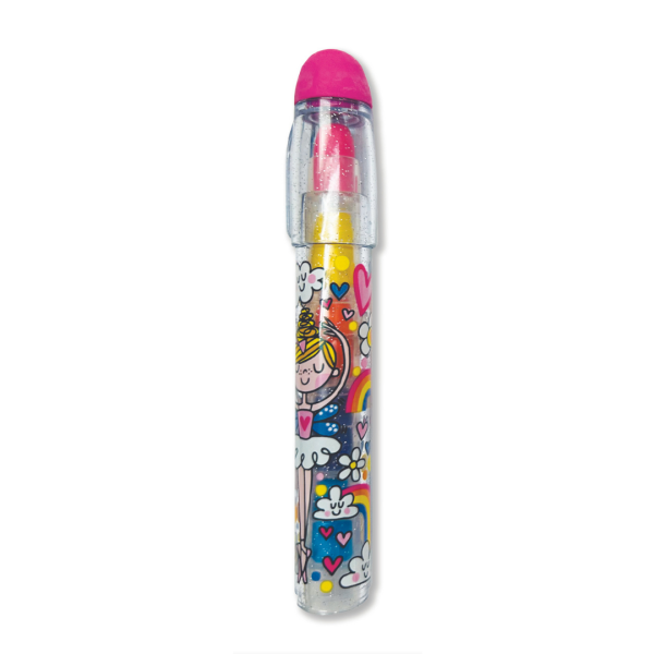 RACHEL ELLEN Erasable 5 Color Egg-laying Crayons / Fairy