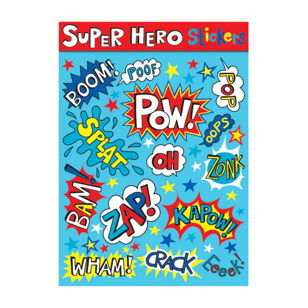 RACHEL ELLEN Sticker Set / Super Hero