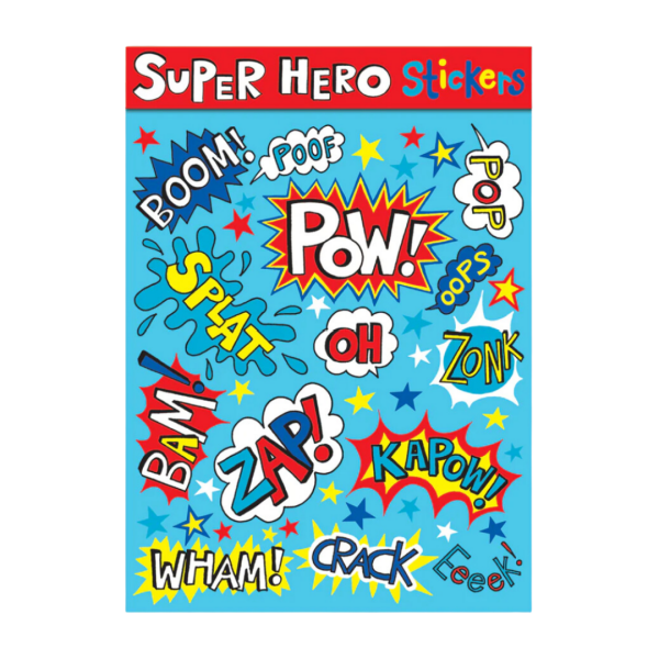 RACHEL ELLEN Sticker Set / Super Hero