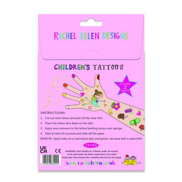 RACHEL ELLEN Geçici Dövme / Fairy Friends