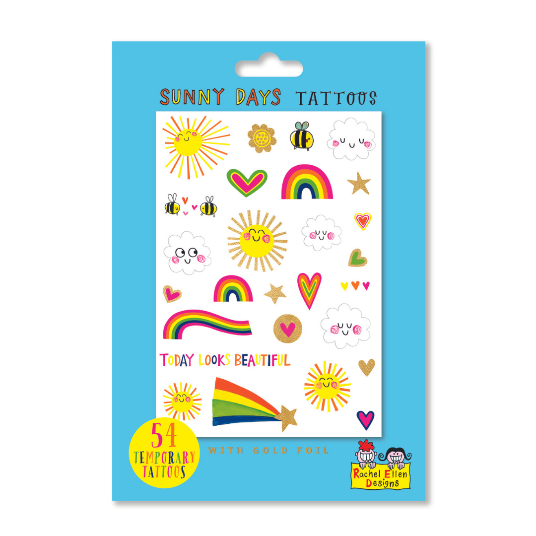 RACHEL ELLEN Temporary Tattoo / Sunny Days
