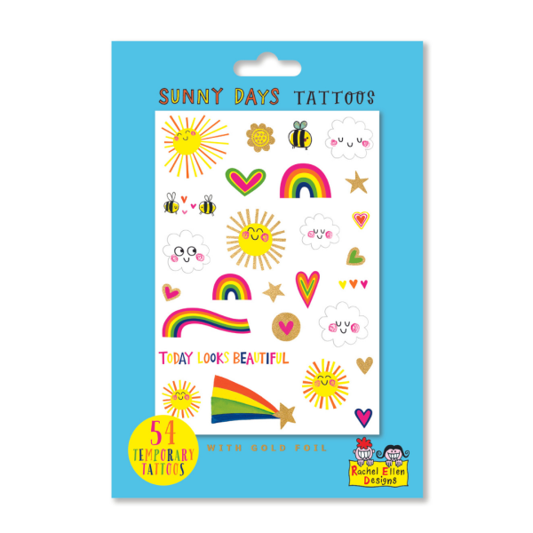 RACHEL ELLEN Temporary Tattoo / Sunny Days